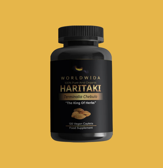 Haritaki (Terminalia Chebula) - 750mg, 120 Counts
